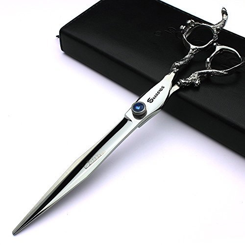 8-inch hairdressing scissors hair stylist professional styling hair shears barber scissors tools flat cut big cutter 22cm
