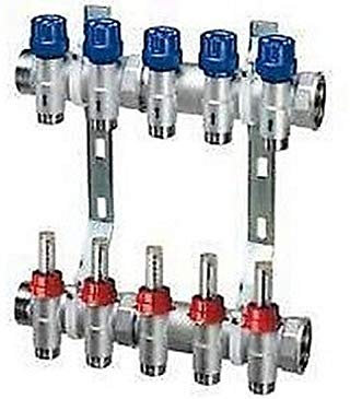 59752003 Rubinetto incasso 1/2 con maniglia-gomiti M20x2,5 rosone plastica FAR