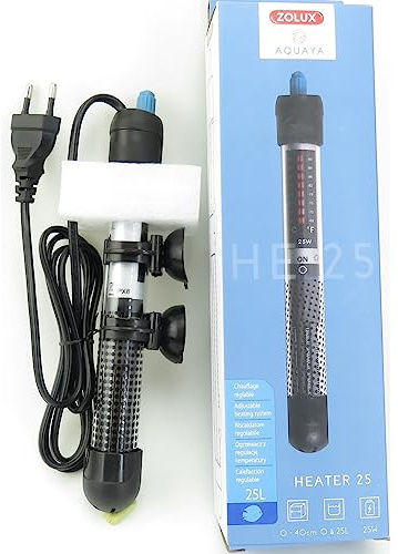 Zolux - Calefacción para acuarios Heater 25 25W Longitud 23cm - ZO-336145