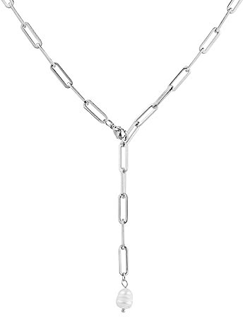 GD GOOD.designs Halskette für Frauen | Damen Kette Silber Silberne Silver Silberkette silberfarben Damenhalskette Damenkette Damenschmuck