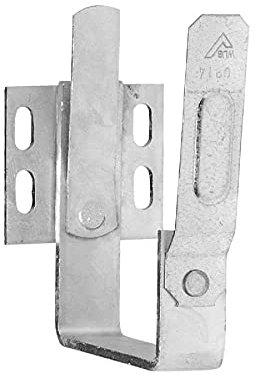 Stirnbretthalter 25/4 kastenform RG250 aus Stahl, verzinkt