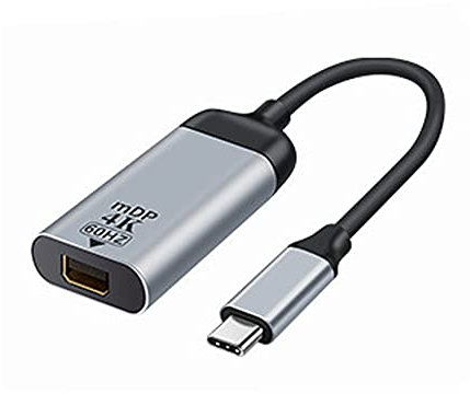 xiwai USB-C Typ C auf Mini DP Displayport Kabel Adapter 4K 2K 60Hz für Tablet & Handy & Laptop