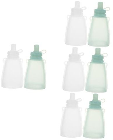 TOYANDONA 8stücke Milchaufbewahrungstaschen Für Muttermilch Gefriergeeignet - Praktische Stillhilfen Für Mütter Leicht Und Tragbar
