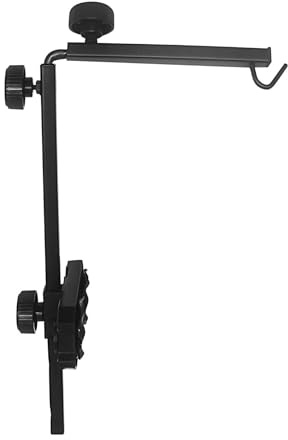 Generisch Support de lampe à ventouse réglable, support de lampe pour aquarium en verre, trépied lumineux suspendu pour aquarium | Support de lampe de sol réglable en hauteur et en largeur pour agames