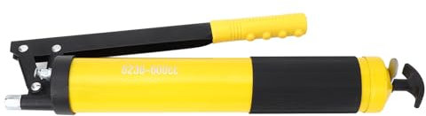 RASTKY Herramienta de engrase manual de 600 cm³, pistola de engrase de alto rendimiento con palanca para aplicaciones automotrices, remolques, agricultura, industria y marítima (palanca única)