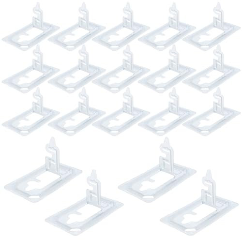 CREATCABIN 30 pz. Porta Incenso Portatile in Metallo Spirale Antizanzare Supporto Incenso in Legno Sandalo Supporto Incenso in Ferro Clip Casa Ufficio Patio Campeggio Escursionismo Interno 5x2.9cm