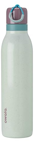 Owala FreeSip Twist Insulated Stainless Steel Water Bottle with Straw for Sports and Travel, BPA-Free, 24-oz, Confetti