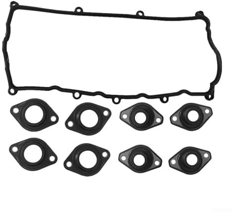 Juego de juntas de tapa de válvula, 9 piezas de culata de cilindro Kit de sello de cubierta basculante 5607490 97305715 para Opel para Opel 1.7 CTDi piezas de repuesto de motor diesel