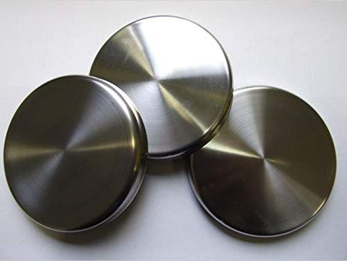 ITALFROM Copripalo Tappo in Acciaio Inox per Pali in Legno Diametro: 100 mm