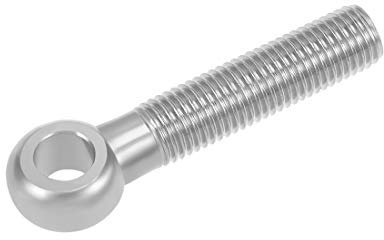 sourcing map M20 x 100mm 304 Edelstahl Maschinen Passschraube Ringechraube Metrisch Gewinde DE de