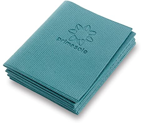Primasole Tapis de yoga pliable et pliable - Facile à transporter en classe, à la plage, au parc, aux voyages, aux pique-niques - 4 mm d'épaisseur - Vert jungle - PSS91NH050A