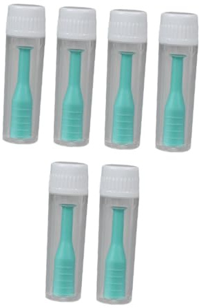 SEWOART 6piezas Herramienta De Succión Para Lentes De Contacto y Remueve Lentes Con Facilidad Para Rgp y Incluye Accesorios y Estuche Color Verde