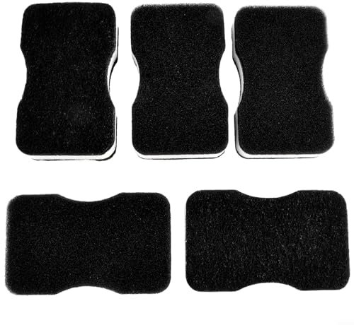 Lot de 20 éponges en luffa en coton pour récurer la vaisselle, éponge de nettoyage de cuisine (20 pièces, noir)