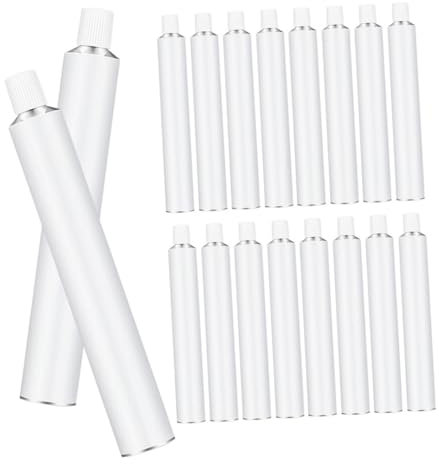 NUOBESTY Flaschenset Mit Farbtuben Klaren Farbflaschen Und Portionsflaschen Für Malerei Und Airbrush Leicht Transportabel Modern Austrocknung Für Anfänger Und Profis