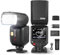 NEEWER Z880-C Flash 2,4 G 76 W TTL Cámara Flash Speedlite Compatible con Canon, UI mejorada, lámpara de modelado TTL/M, interruptor rápido TCM, 1/8000s HSS 7,4 V/2600 mAh batería 480 flash de potencia