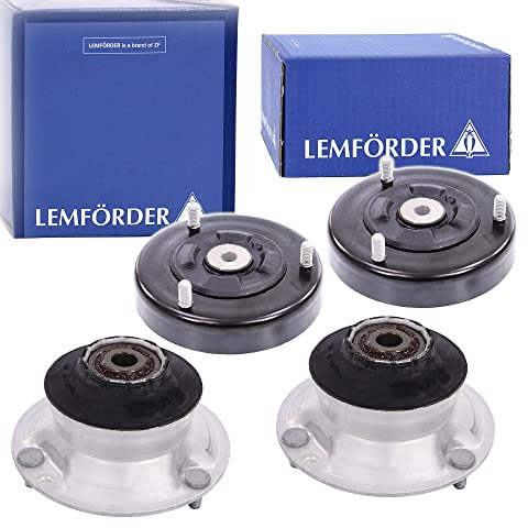 4x ORIGINAL LEMFÖRDER DOMLAGER FEDERBEINLAGER FEDERBEINSTÜTZLAGER STÜTZLAGER VORNE + HINTEN
