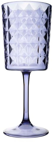 Gimex Weinglas Stone Line Azure 0,4 Liter azurblau