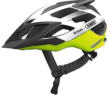 ABUS MOVENTOR Quin Fahrradhelm, Gelb (neon Yellow), M