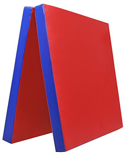Grevinga® klappbare Leichtturnmatte | VB 80 | 200 x 100 x 6 cm | ROT-BLAU