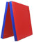 Grevinga® klappbare Leichtturnmatte | VB 80 | 200 x 100 x 6 cm | ROT-BLAU