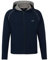 BOSS Herren Mix&Match Jacket H Hoodie aus Stretch-Baumwolle mit Reißverschluss und Logo-Stickerei Dunkelblau XL