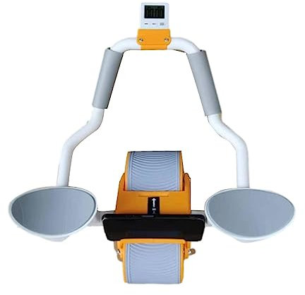 Lumiscent Bauch-Rad, automatische Rebound-Bauchrolle, Bauch-Rad-Roller mit Timer, Bauch-Trainingsgerät, Fitness-Krafttraining für Schultern, Rücken, Arme, Kernkraft, Taille