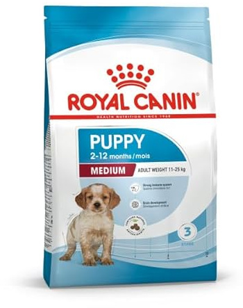 Royal Canin Puppy Food - Medium - Dog Food - Dry Kibble for Medium Size Breed Dogs - Science Diet - Tailored Nutrition - 3kg