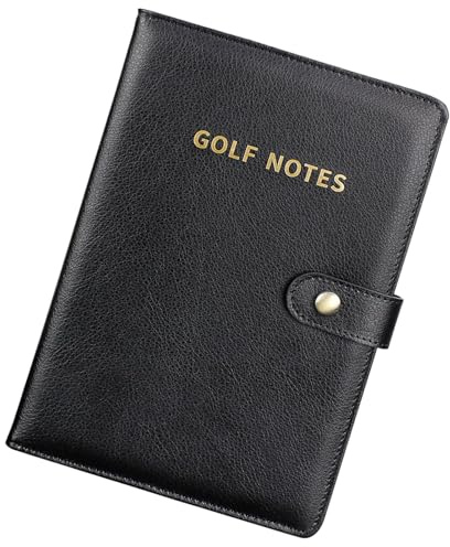 Genérico Cuaderno De Golf | Cuaderno De Distancias Y Hoyos Para Campos De Golf - Accesorios Deportivos Para Torneos En Campos De Práctica Y Exteriores