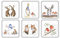 Pimpernel Wrendale Weihnachts-Tischsets, 6er-Set, Produktcode: X0010268976