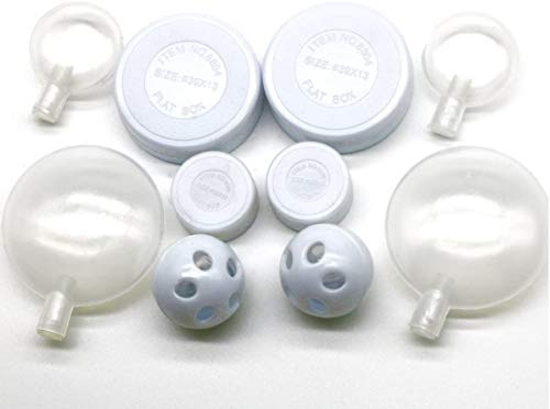Liandasheng - Matériaux de remplissage pour couture - 10 pièces - Boîtes hochet, boules hochet et couineurs