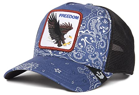 Goorin Bros. Trucker Cap Paisley A The W in a D Navy Dunkelblau, Size:OneSize