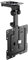 AISENS CT43S-187 Deckenhalterung, drehbar, faltbar, für Monitor/TV, 20 kg, 19-43 cm, Schwarz