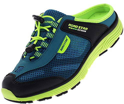 Dvina Damen Herren Pantoletten Hausschuhe, Sneaker, Sandaletten, Slipper, Clogs und Pantoffeln Atmungsaktive Sabots 82829