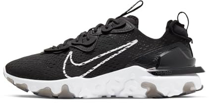 Nike NIKE REACT VISION, Men's Running Shoe, Black White Black, 12 UK (47.5 EU)