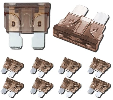10Stück 7.5A Auto Flach Sicherungen, Kfz Sicherungen, Auto Sicherungen, Motorrad Sicherungen