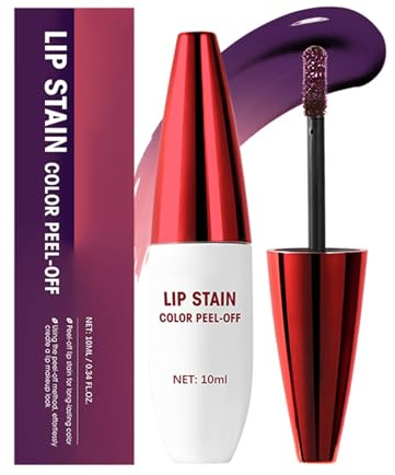 Peel Off Labios Color – Pintalabios tintado despegable | Color de labios mate y pelable para mujer – Peel Off Lip Stain con acabado mate natural