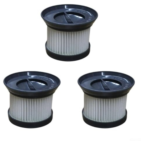 CNANRNANC Replacement Exhaust Filter For CleanMaxx MJ1901B For Cyclone Vacuum Cleaner, H13 HEPA Grade, Washable And Reusable, Compatible With Dust Container Filter Vacuum Cleaners(3 PACK)