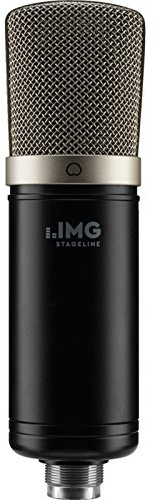 IMG Stageline ECMS-50USB Large Diaphragm Condenser USB Microphone for Home, Laptop, PC (Windows/Mac) Plug & Play Record Vocals, Instruments & Voice (Gaming, Streaming, Vlogging, Voiceover, Youtube)