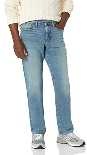 Amazon Essentials Jean Stretch Coupe Droite - couleurs abandonnées Homme