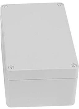 Kunststoff-Gehäuse BE-TOOL 80 x 110 x 70 IP65 ABS wetterfest Außengehäuse Stromabzweigdose komplett mit Stecker
