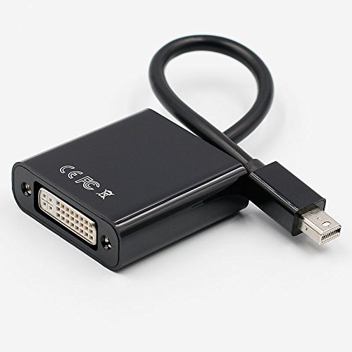 Mini DisplayPort a DVI Adattatore Mini DP a DVI 1080P maschio a femmina per PC Player Desktop