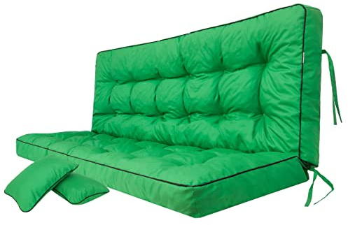 Dyna för hollywoodgunga, hammock, sittbänk med ryggstöd, sittbredd 150 cm