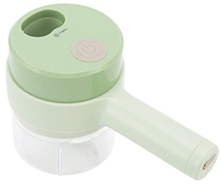 Affettatrice per Verdure Senza Fili, Tagliaverdure Elettrico 1200 Giri/min Fetta Uniforme e con Taglierina a Disco per Cucina