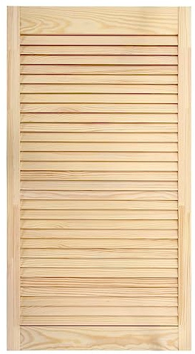 Porte d armoire à persiennes 99,3x39,4 cm bois de pin massif