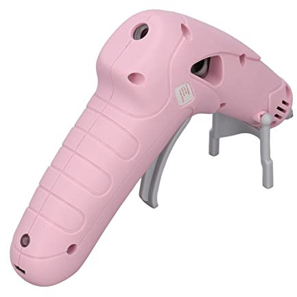 Electric Glue Gun, Plastic Material Charging USB Fast Heating 2200mAh Cordless Glue Gun Rechargeable with 30 Glue Stick for School for Office