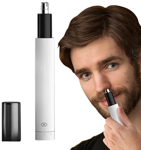 Nose Hair Clipper - Battery Powered Tool With Care Function - Electric Device To Cut Nose Hair - For Father Father Husband