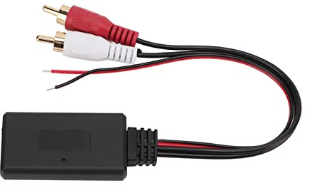 Adaptador de Audio Resistente Al Calor Apto para, Material ABS Duradero, Empareje su Teléfono con Parlantes de Automóvil para Obtener Audio de