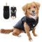 Eastlion Winter Hundemantel Warm Wasserdicht Hundejacke Hunde Welpen Bekleidung Kleidung Weste mit D-Ring,Schwarz,Größe XL