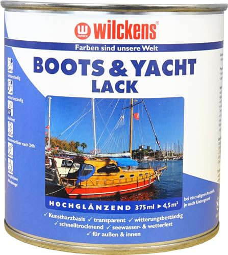 Wilckens Boots & Yachtlack - Barniz para barcos (375 ml)