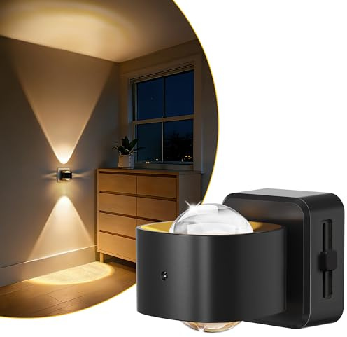 LOHAS-LED Nachtlicht Steckdose mit Dämmerungssensor, 180° Drehbarem Stecker, Einstellbarer Helligkeit 0–150 lm, 3000 K Warmweiß, Steckdosenlicht für Flur, Badezimmer, Treppe, Schlafzimmer, 1 Stück